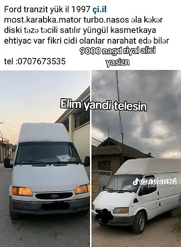 mercedes vito 8 1: Ford Transit yük mikroavtobusu, 1997-ci il buraxılış. - Karobka — 1