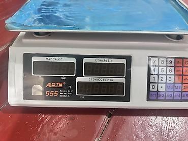Торговые электронные весы AOTE 555 Цена 2000 сом - Платформа из