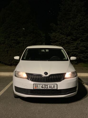 рассрочка продаю: Skoda Rapid: 2018 г., 1.6 л, Механика, Бензин, Хэтчбэк