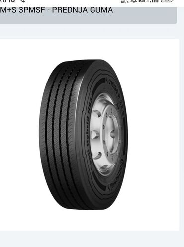 sat za auto: Nove gume iz uvoza premijum klase pogonske Continetal 275/70 R22.5