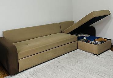 Угловые диваны: Угловой диван, C подушками — 10