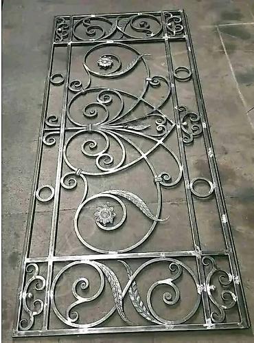 dəmir deşən: H&H DOORS Dəmir dekorativ barmaqlıqlar və panel işləmələri - — 2