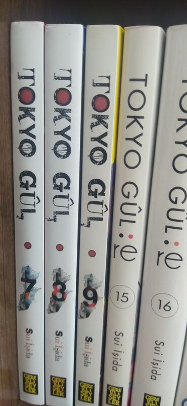 методическое пособие по математике 8 класс: Manga,komiks. Tokyo gūl 7-8-9 ve Tokyo gūl:re 15-16 tek 8 azn.Hamisini