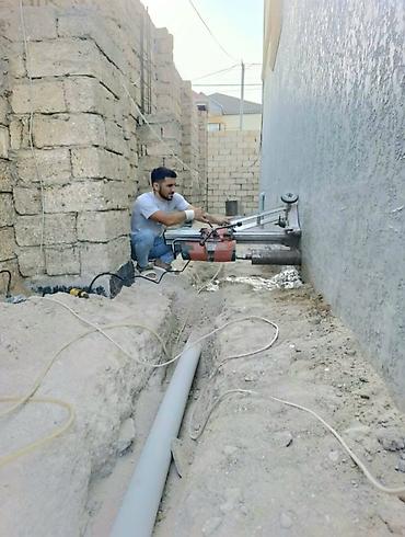 Beton işləri: Beton kəsmə və deşmə xidməti - Divar, döşəmə və tavanlarda dəqiq — 1