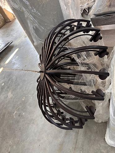 şam r16: Çılçıraq, 10 və daha çox lampa, Metal — 1