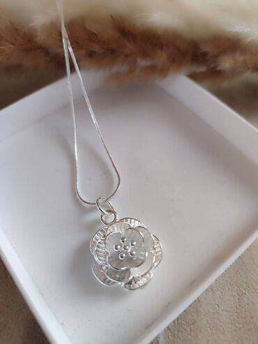 moderan srebrni nakit: Pendant necklace, Material: Silver