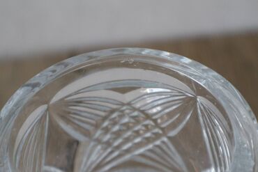 Вазы: Винтажные хрустальные вазы ( нюанс: у каждой скол на горлышке) — 10