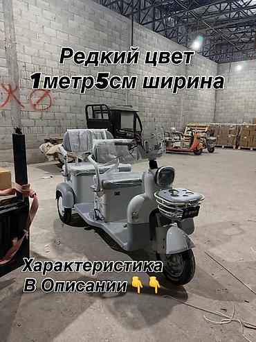 Электрический трёхколёсный скутер (трицикл) для 3 пассажиров - at lalafo.kg — 6 Электрический трёхколёсный скутер (трицикл) для 3 пассажиров - — 6