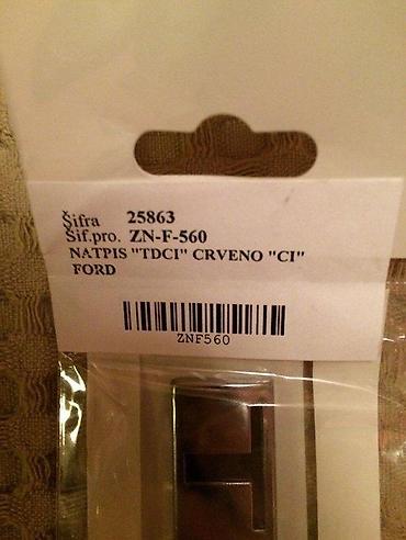 auto gume sombor: NATPIS ZNAK FORD TDCI | Viber, WhatsApp, poziv, SMS. Posetite — 1