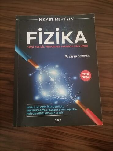 Kitablar, jurnallar, CD, DVD: Fizika qayda kitabı. Qiyməti 6 manat