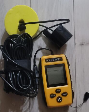 рагатка для рыбалки: Портативный эхолот Fish Finder Комплект: - основной блок с экраном и