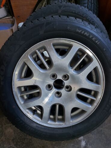 r16 subaru: Литые Диски R 16 Subaru, Комплект, отверстий - 5, Б/у