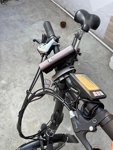 electro moto: MONO Elektrikli Hibrid Velosiped (Shimano/Tektro) – Qatlanan Yüksək — 2