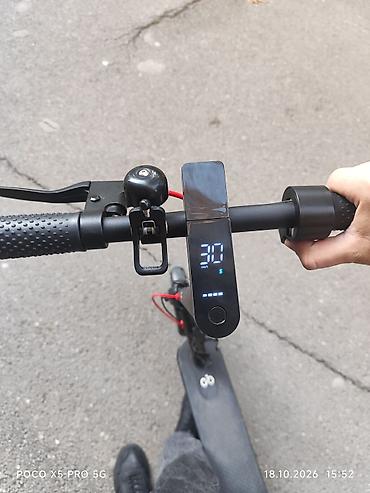 electric moto: Elektrik skuter – Toba brendi - Rəng: qara, yığcam və yüngül — 2