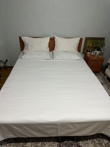 турецкий спальный гарнитур бишкек: Спальный гарнитур, Двуспальная кровать, Шкаф, Тумба, Б/у