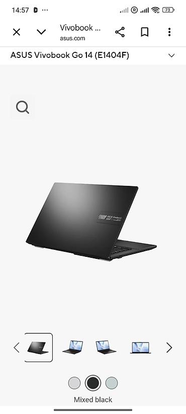 ‼️СРОЧНО ПРОДАЮ‼️ новый- ASUS Vivobook Go 14 (E1404F), цвет Mixed