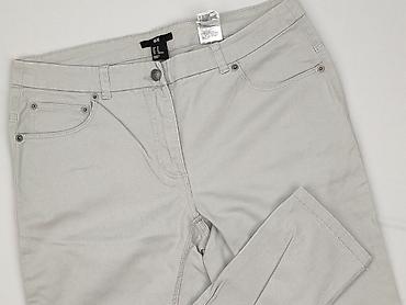 cuffed jeans: H&M, Spodnie materiałowe damskie, rozmiar M — 1