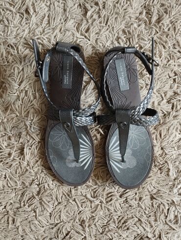 kožne čizme ženske: Sandals, 38