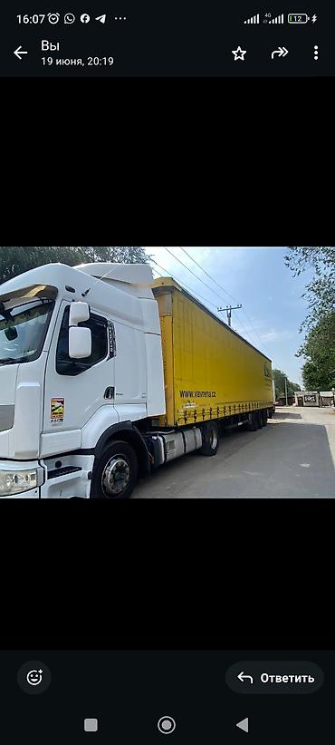 Тягачи: Тягач, Renault, 2012 г., Тентованный — 7