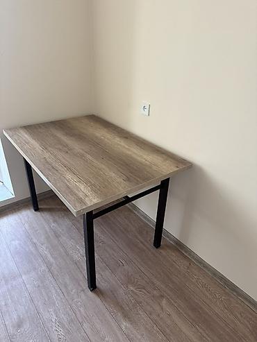 study table: Кухонный стол, Б/у, Прямоугольный, Нераскладной — 2
