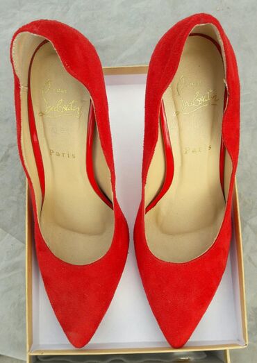 женские туфли размер 36: Туфли 39, цвет - Красный