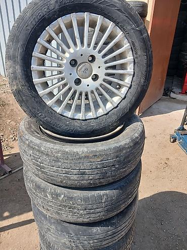 Disk təkərlər: Peugeot orijinal yüngül lehimli disk və təkər komplekti. - Disk — 1