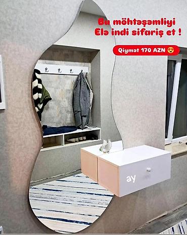 guzgu dekorlari: Güzgü Divar üçün, Dekorativ — 1