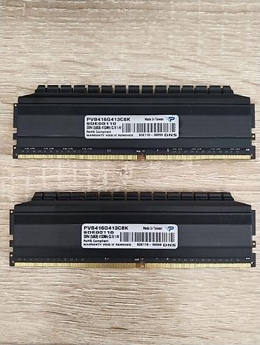 ram 32: Оперативная память (RAM) для ПК, Б/у, Patriot, 16 ГБ, DDR4, 4133 МГц — 2