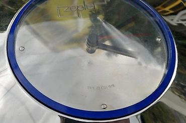 Satovi za kuću: ZEPTER 18/10 Stainless Steel zidni sat. Očaravajući. Elegantan — 5