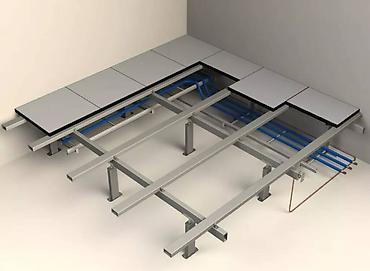 Фальшпол: Фальшпол, поднятый пол, система фальшпола, монтаж фальшпола, установка — 25