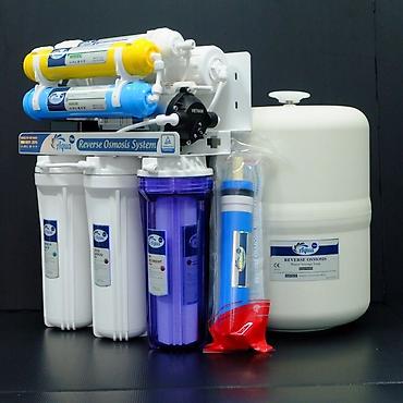 Фильтры для питьевой воды: Фильтр для питьевой воды, Кол-во ступеней очистки: 5, Объем бака: 5 литров, Тип очистки: Система обратного осмоса, Бренд: Другой бренд — 8