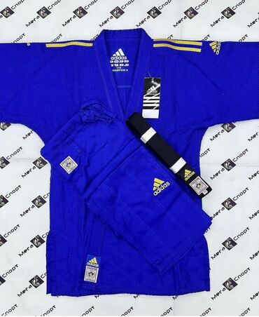 Спортивная форма: Judo🥋 Кимоно для Дзюдо Adidas Champion II Лицензированная IJF горит