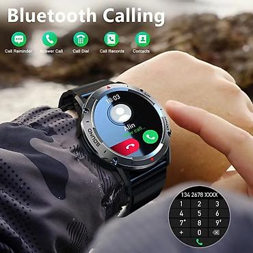 Aksesuarlar: Yeni, Smart saat, Sensor ekran, rəng - Qara — 4