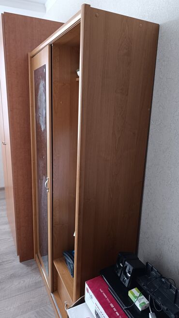 купить полку для обуви: Кире бериш үчүн шкаф, Күзгүсү менен, ЛДСП