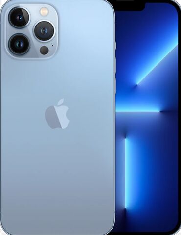 iphone 13 pro телефон: IPhone 13 Pro Max, Б/у, 128 ГБ, Blue Titanium, Защитное стекло, Чехол, 85 %