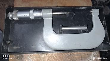 usta aleti: Məhsul: Mexaniki mikrometr Model və standart: MK 50–75 mm, USSR GOST — 2