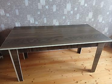 perla mebel stol stul: Mətbəx/qonag otağı üçün düzbucaqlı masa - Material: laminatlı DSP — 3