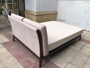 Çarpayılar: İşlənmiş, İkinəfərlik çarpayı, Bazalı, Matras ilə, İtaliya — 4