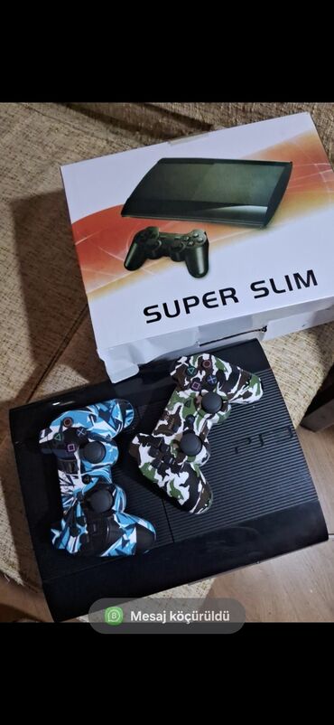 Digər TV və video məhsullar: Super slim play station 3 satilir‼️ 270 azn. öz qutusunda . Çoxlu