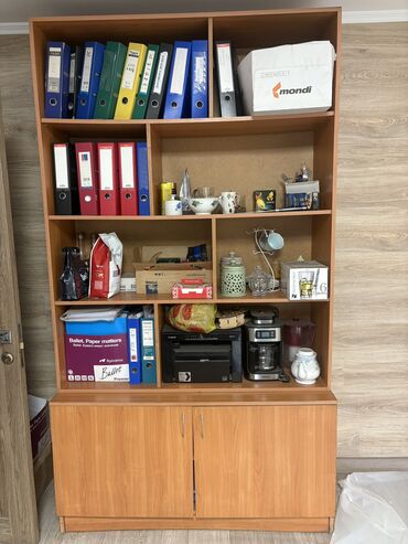 полки витрины для магазинов бу: Кеңсе стеллаж, Колдонулган, ЛДСП, Өзү алып кетүү, түсү - Ток сары