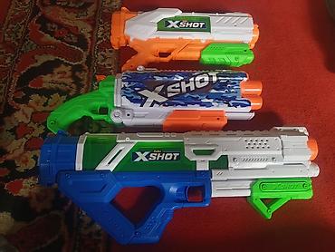 oyuncaq: ZURU X-Shot su tabancaları dəsti Təzədir. Biri 20 azn - Brend: ZURU — 1