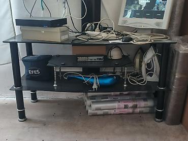 termo mebel: Yeni, Künc Tv altlığı, Polkalı, Laminat — 2
