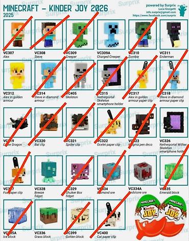 винкс куклы: Обменяю фигурки Kinder joy Minecraft на фигурки: - Minecraft (на что — 2