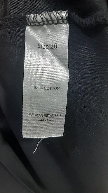 t shirt: Qadın üçün qara qısaqoll T‑şört – Matalan - Rəng: qara - Ön dizayn — 3