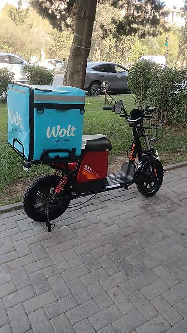 samokat az: Elektrik yüklü skuter 100km məsafə gedir 100%. Arendaya verilir — 1
