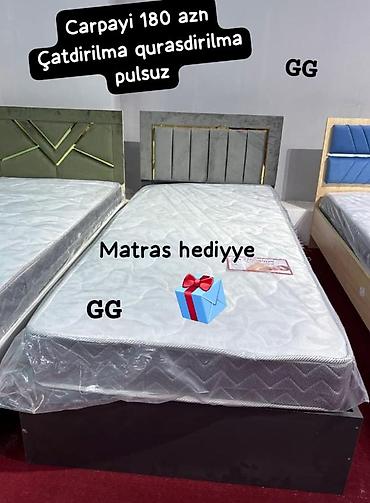 Yeni və Sifarişlə Çarpayi 180 azn Ölçü 2/90 Matras hədiyyə 🎁 Rəng lalafo.az -da Yeni və Sifarişlə Çarpayi 180 azn Ölçü 2/90 Matras hədiyyə 🎁 Rəng