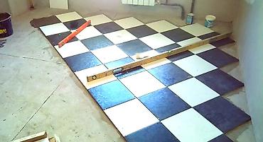 Укладка плитки: Укладка плитки: стены, пол, ванная/туалет, фартук кухни укладка гранит — 10