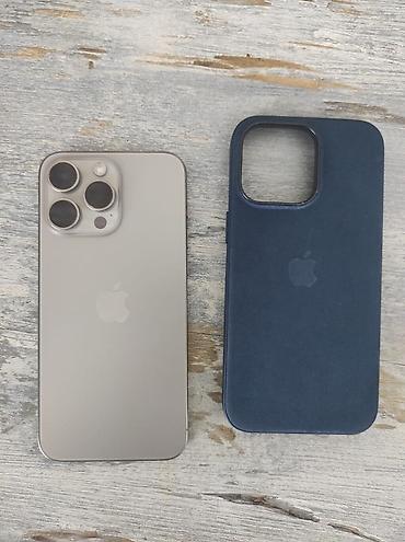 Apple iPhone: IPhone 15 Pro Max, 256 GB, Natural Titanium, Face ID — 1