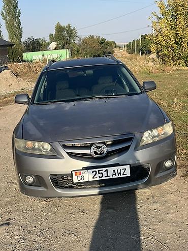 автомобильный рынок киргизии: Mazda 6: 2003 г., 1.8 л, Механика, Универсал — 2