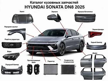 Кузовные запчасти для Hyundai Sonata DN8 (модельный год 2025)